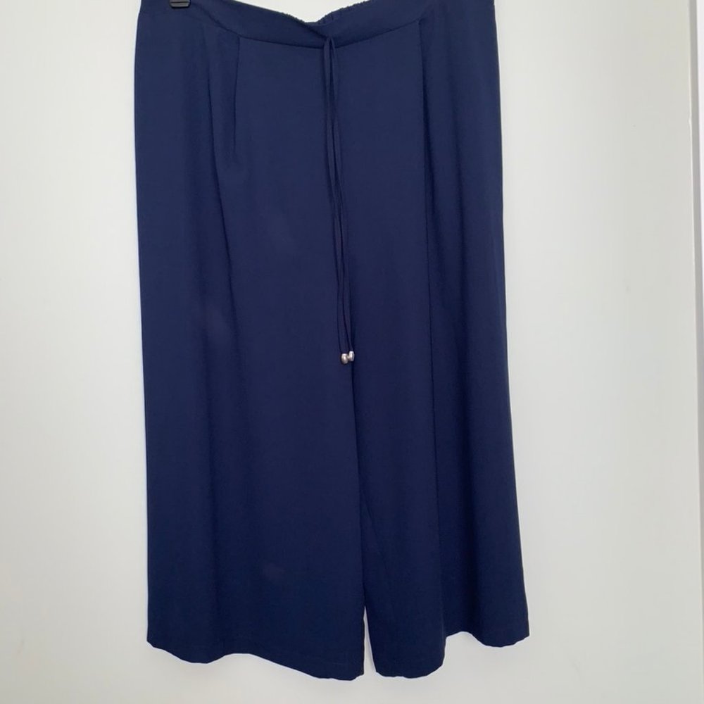 Jaclyn Smith Navy Capris xl